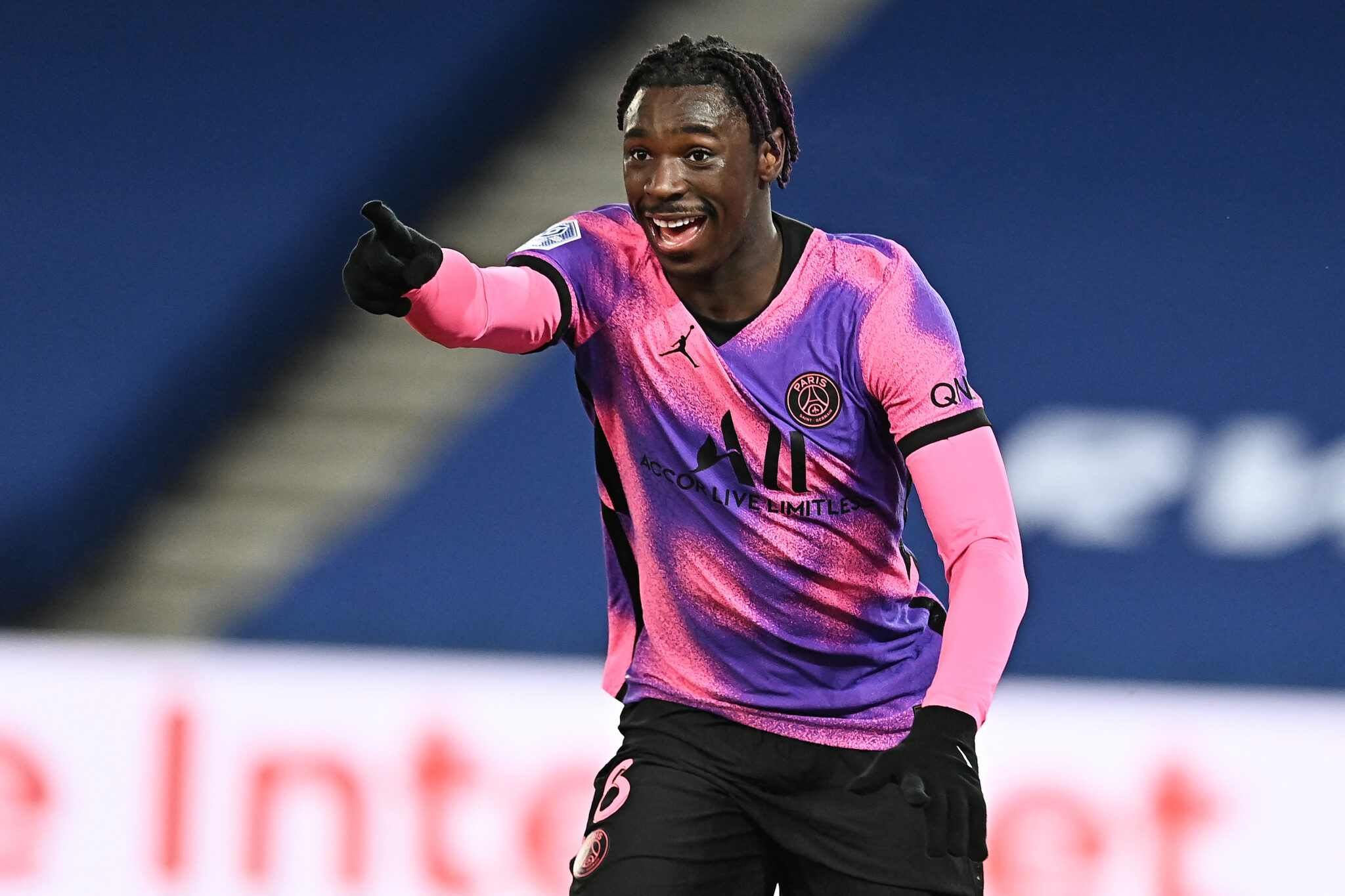Au PSG, Moise Kean est heureux et ça se voit sur le terrain