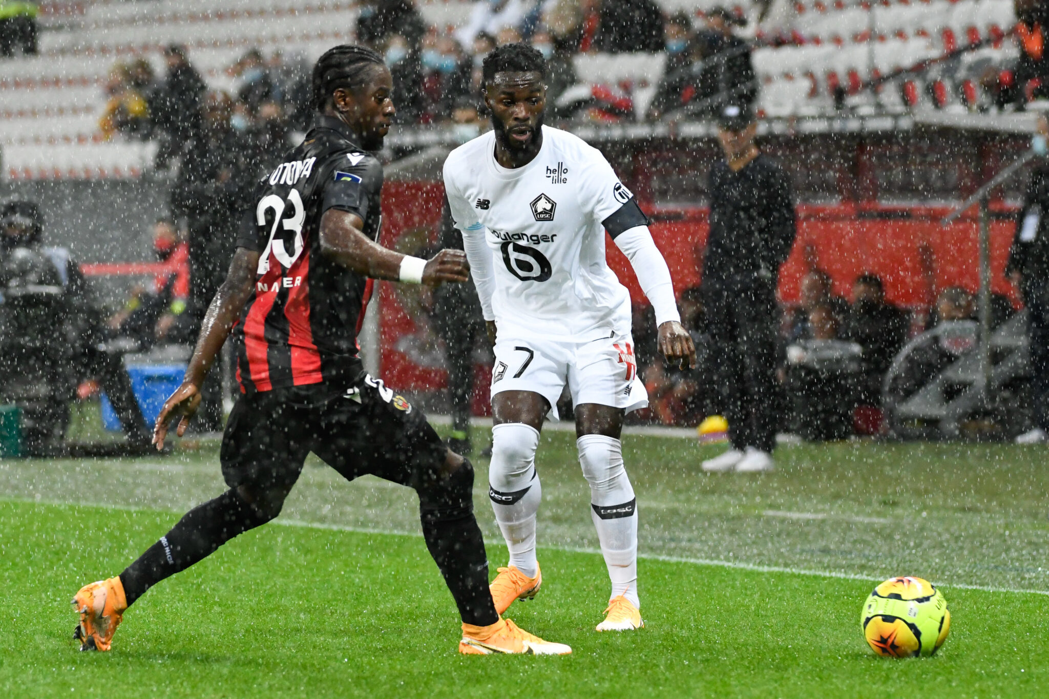 Les compositions probables du match entre le Nice et Lille