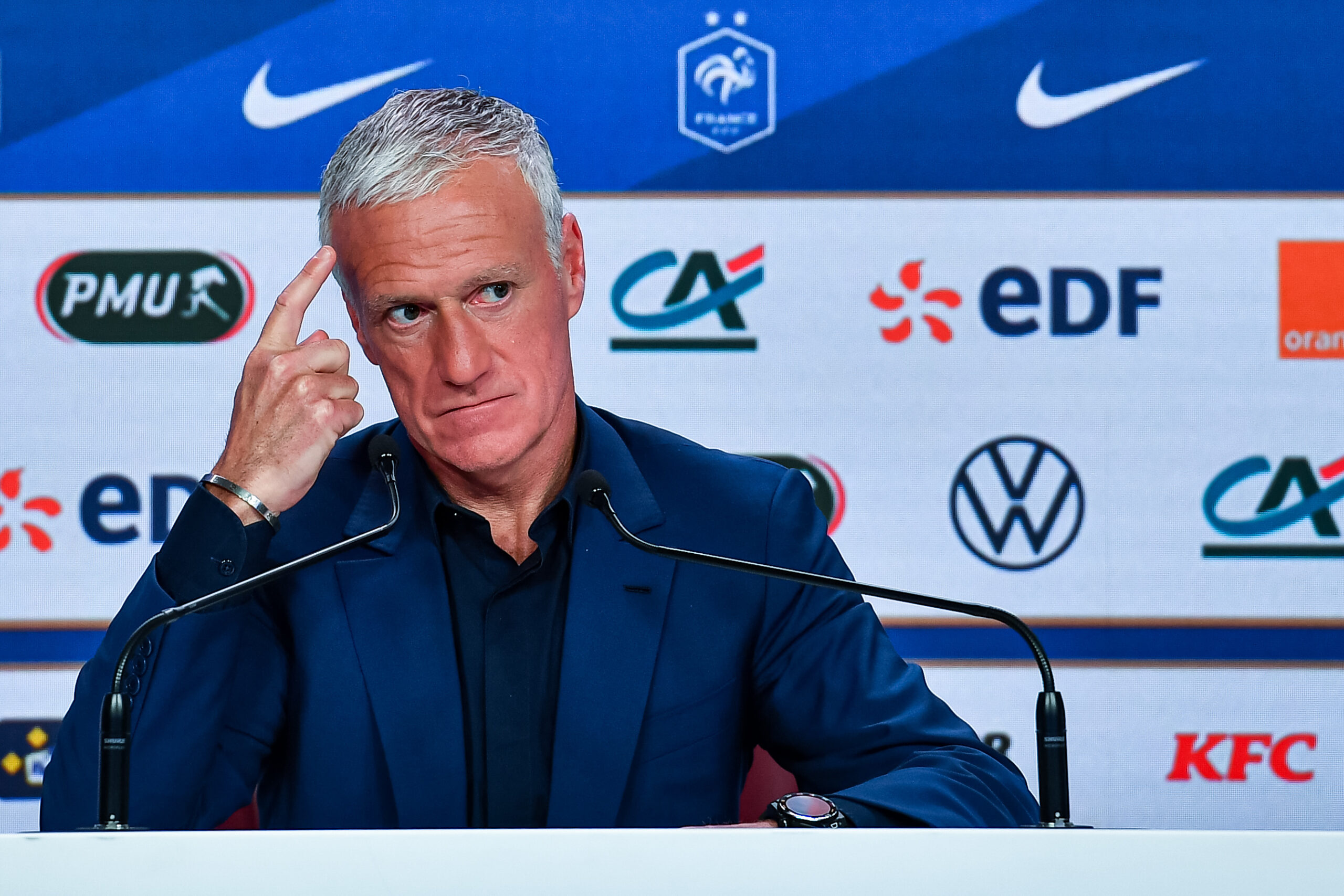EDF, Deschamps : &quot;Je n&#039;ai pas de pression, mais de l&#039;adrénaline&quot;
