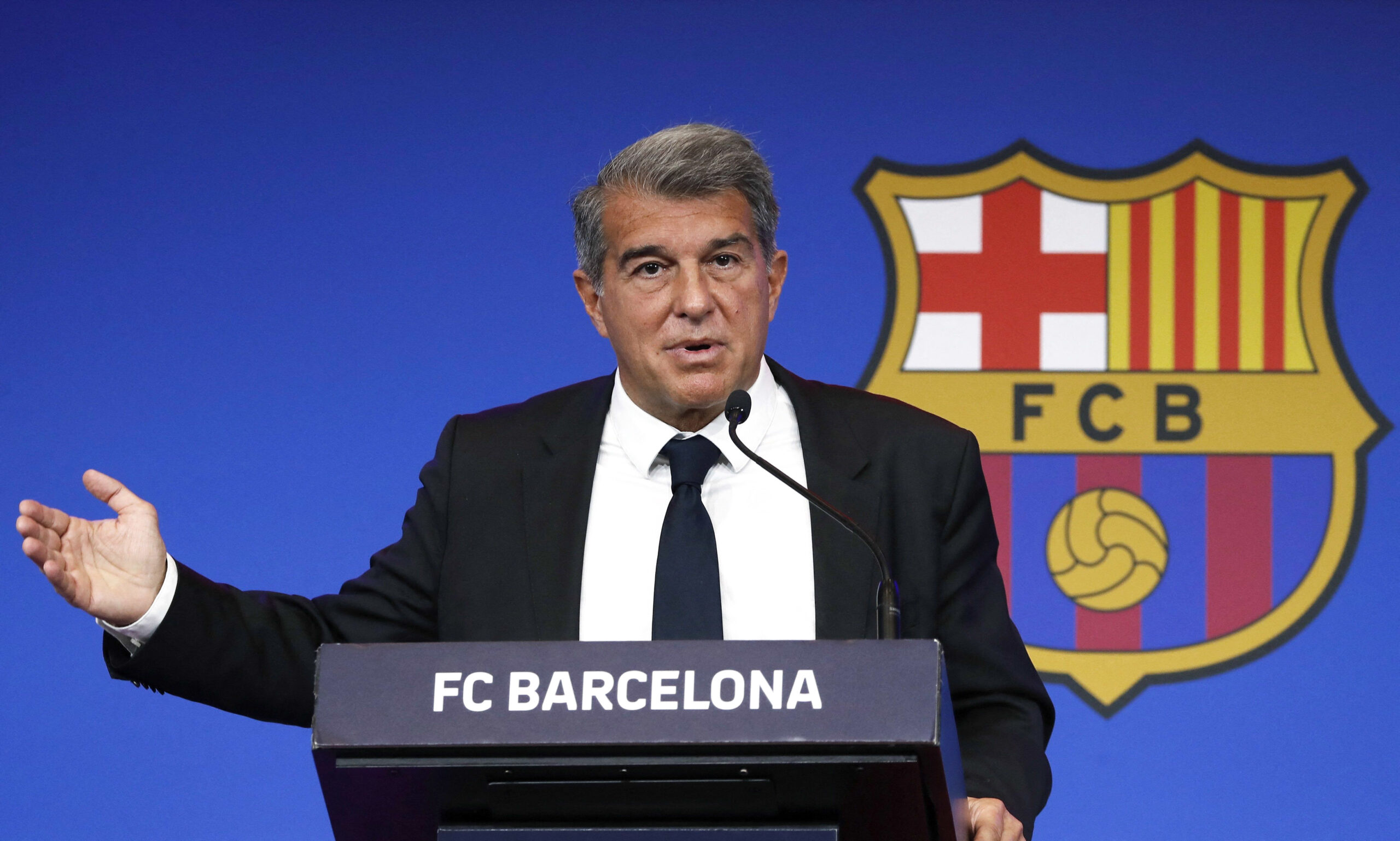 Barça, Laporta : &quot;La Super League est encore vivante&quot;