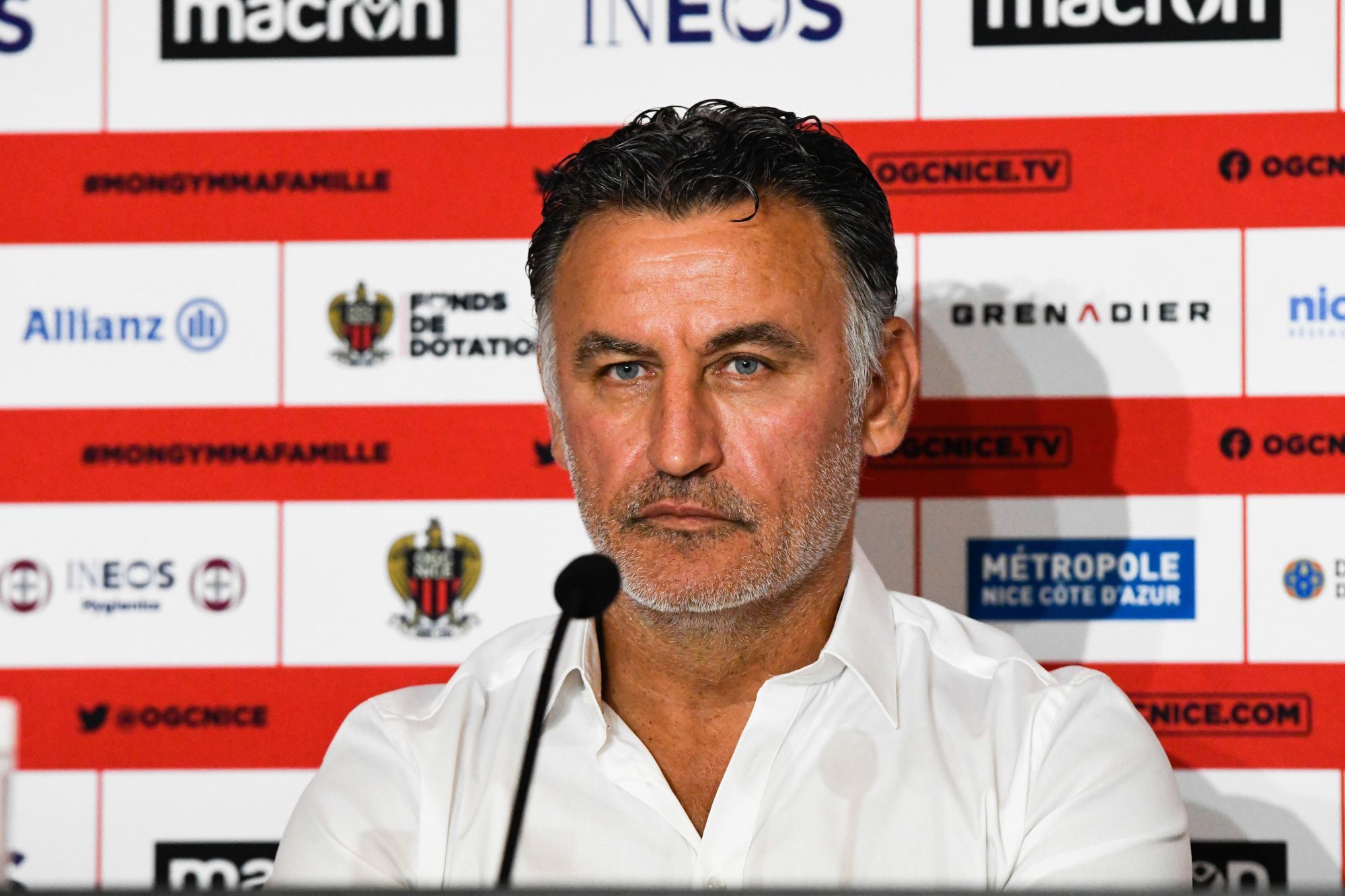 Nice, Galtier : &quot;je suis persuadé que c&#039;est le bon projet&quot;