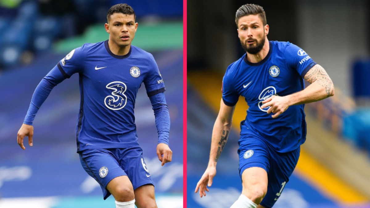 Mercato : Chelsea prolonge Giroud et Thiago Silva