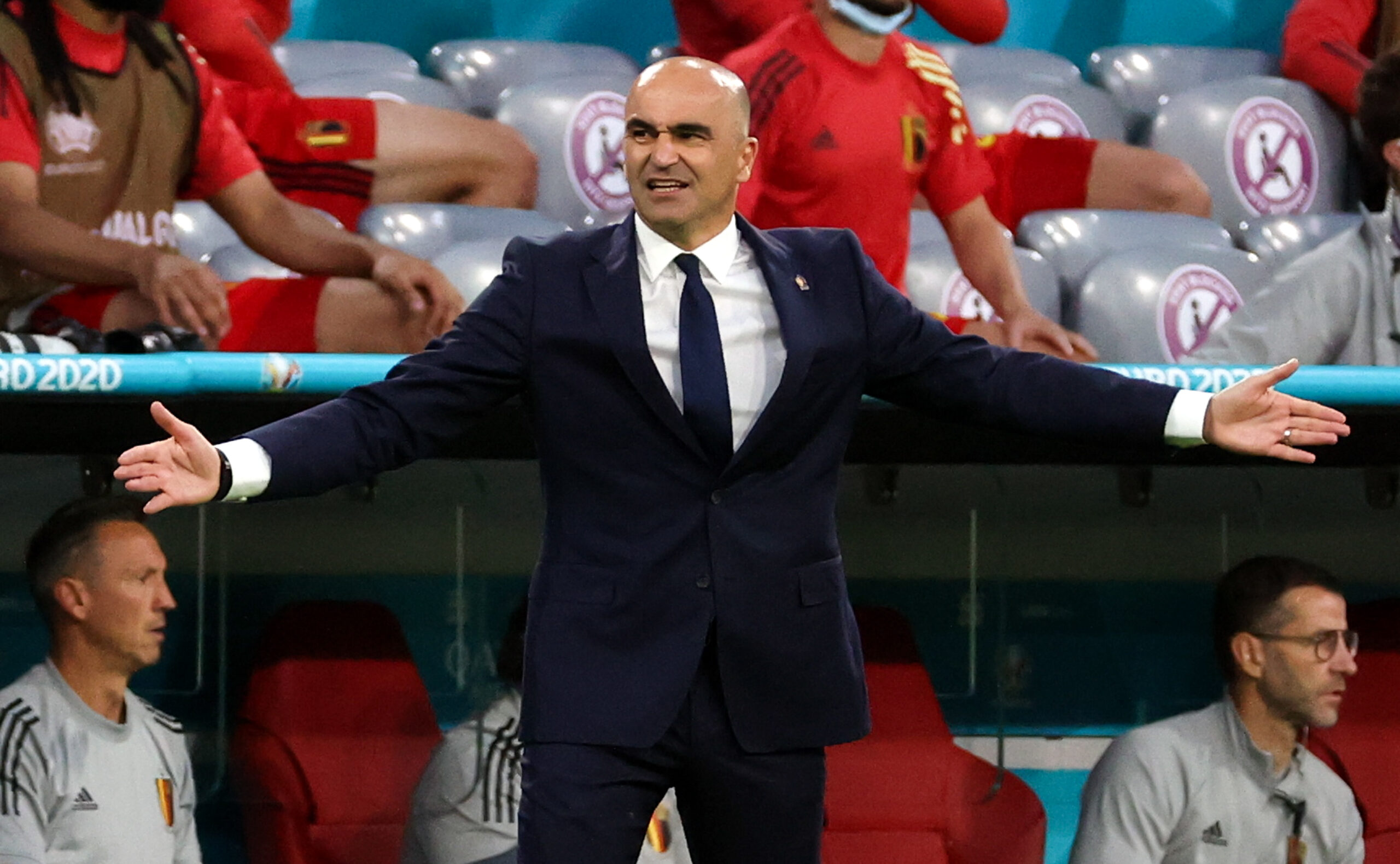 Euro 2020 : Martinez après l&#039;élimination de la Belgique :  &quot;je suis fier de ce que l&#039;équipe a fait&quot;