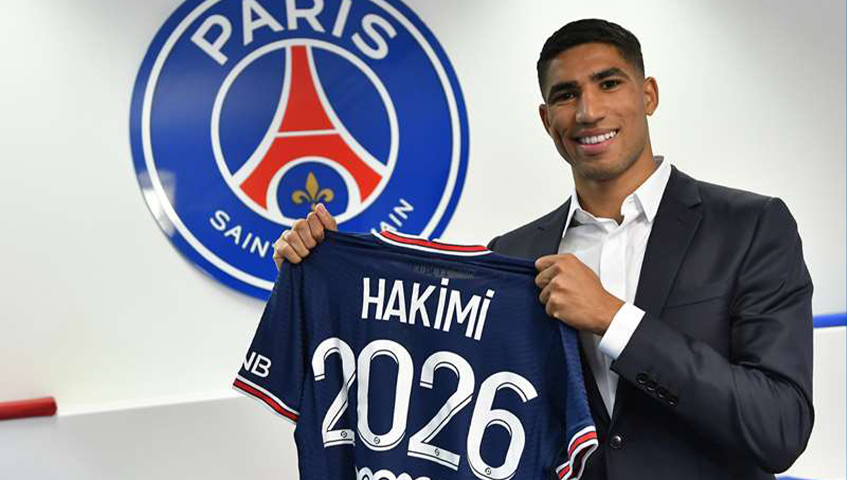 PSG, Mercato : Achraf Hakimi s&#039;engage officiellement à Paris pour cinq saisons !