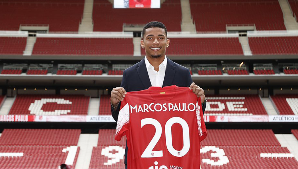 Atlético, Mercato : l&#039;attaquant Marcos Paulo s&#039;engage pour 5 saisons depuis Fluminense