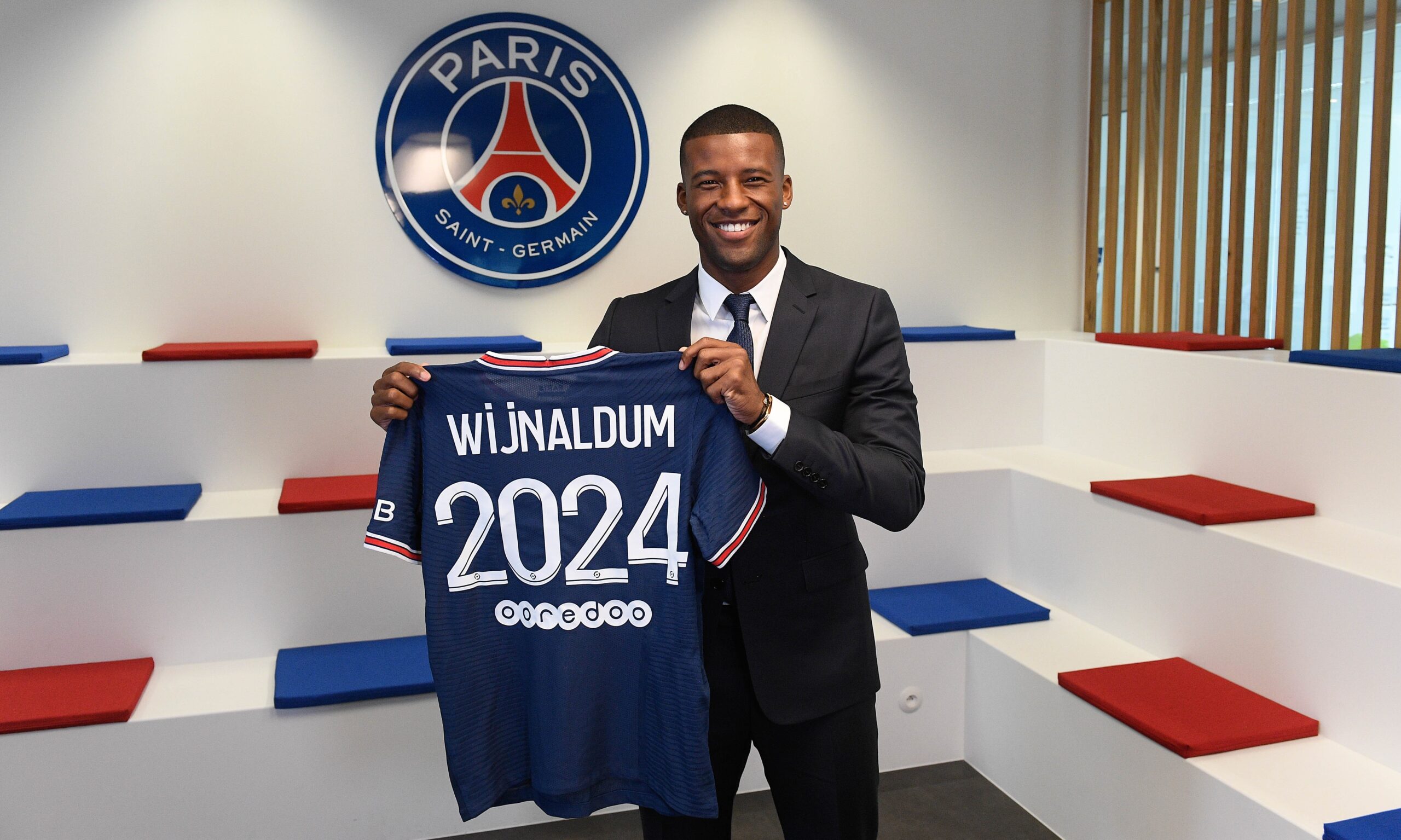 PSG, Wijnaldum : &quot;C&#039;est un grand jour pour moi et pour ma famille&quot;