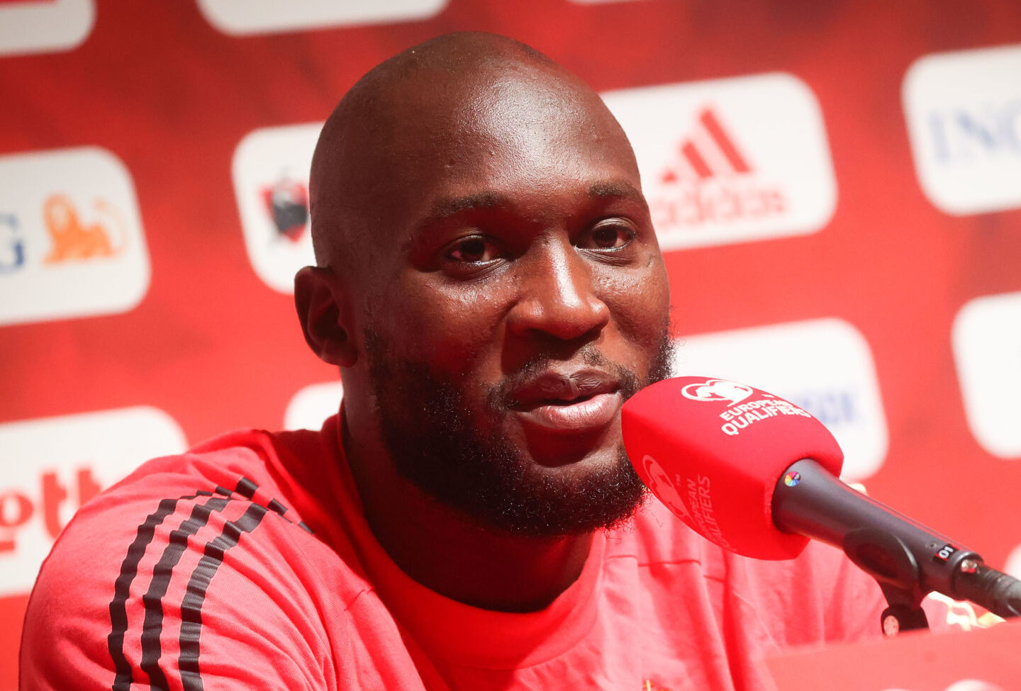 Lukaku (Belgique) : &quot;je ne me comparerais jamais à Cristiano Ronaldo&quot;