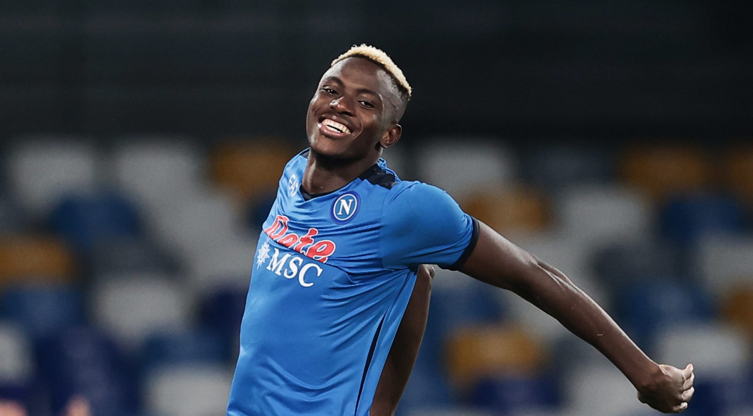 Naples : Victor Osimhen rêve de jouer en Premier League