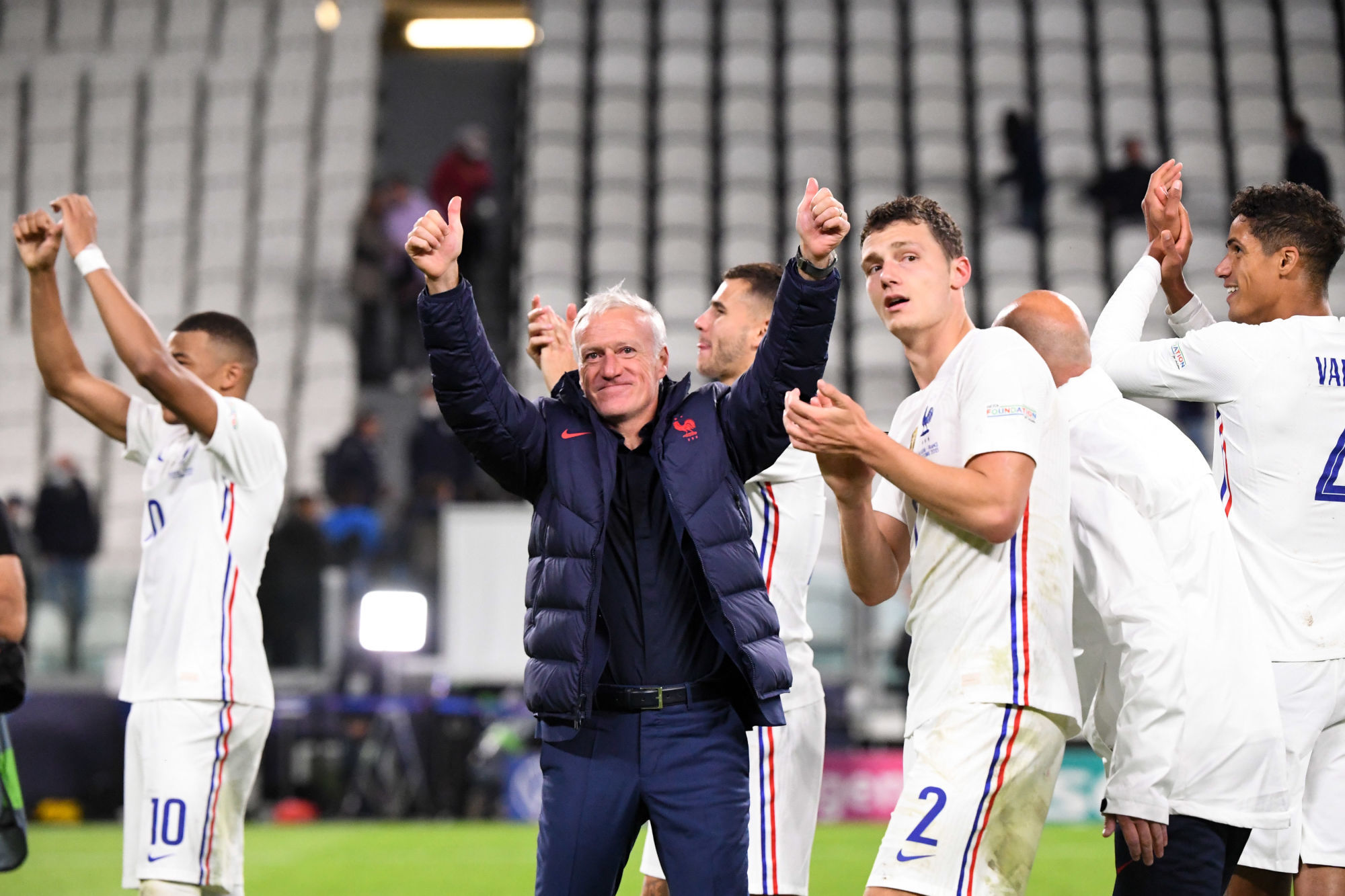 LdN, France-Espagne : Deschamps met en avant la &quot;force mentale&quot; des Bleus pour chercher le titre