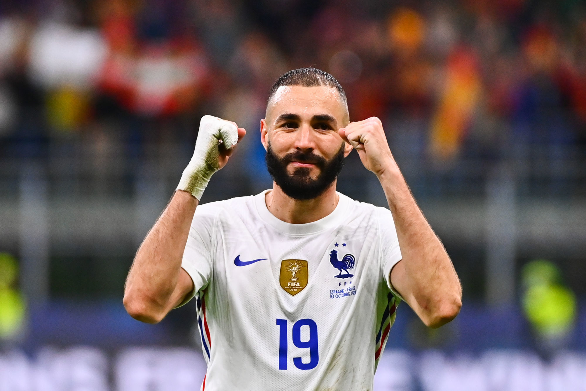 Benzema après France-Espagne : &quot;revenir dans cette équipe et gagner me rend heureux&quot;