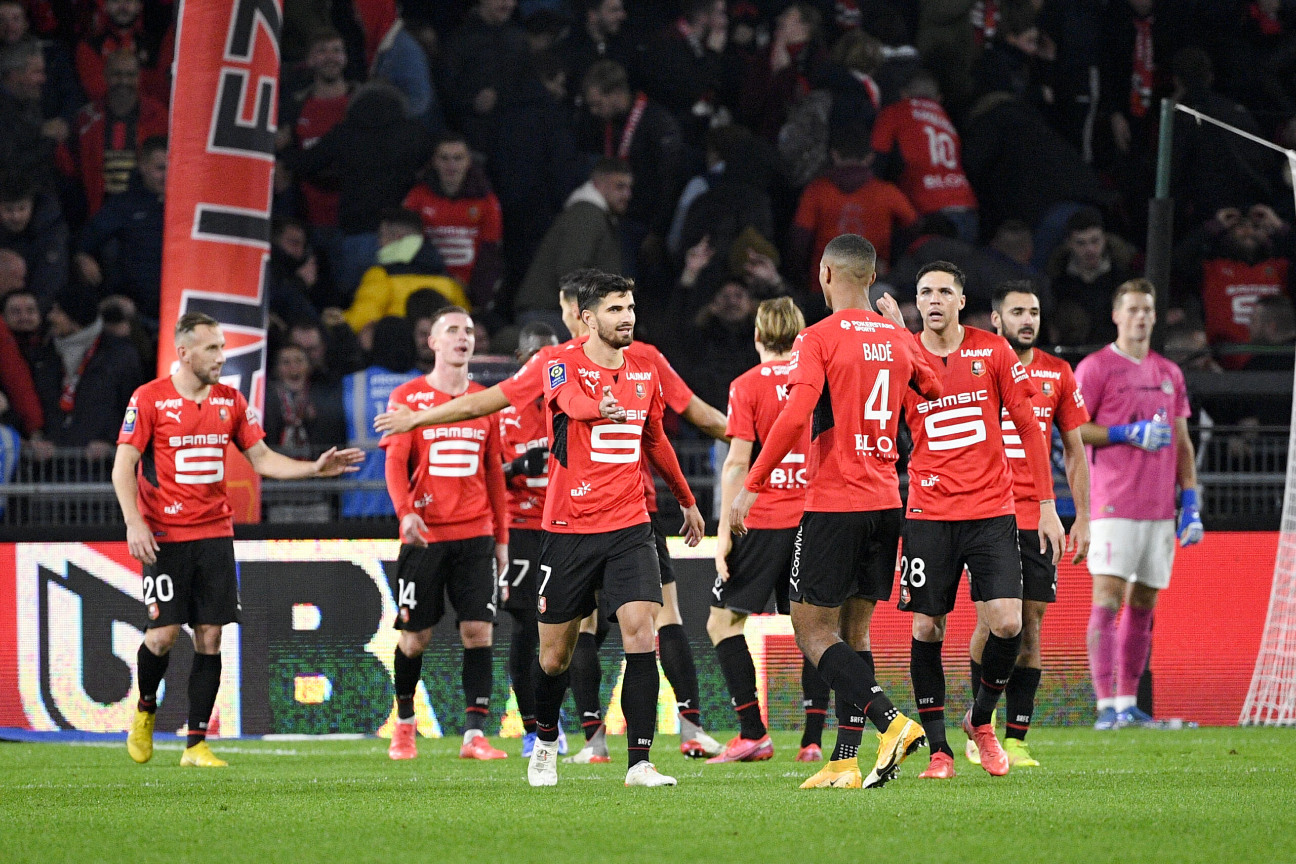 L1 (J14) : Rennes bat Montpellier et prend la deuxième place