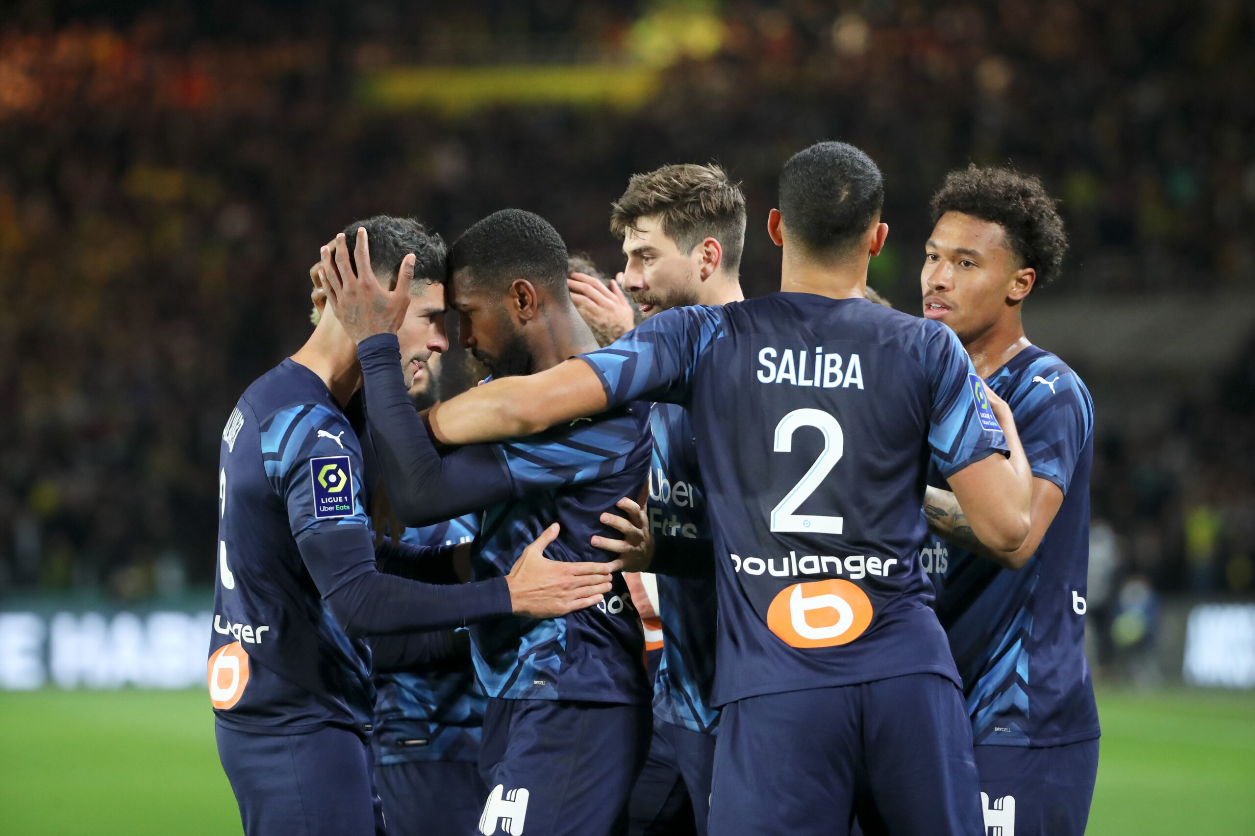 L1 (J16) : l&#039;OM maîtrise Nantes et devient le nouveau dauphin du PSG !