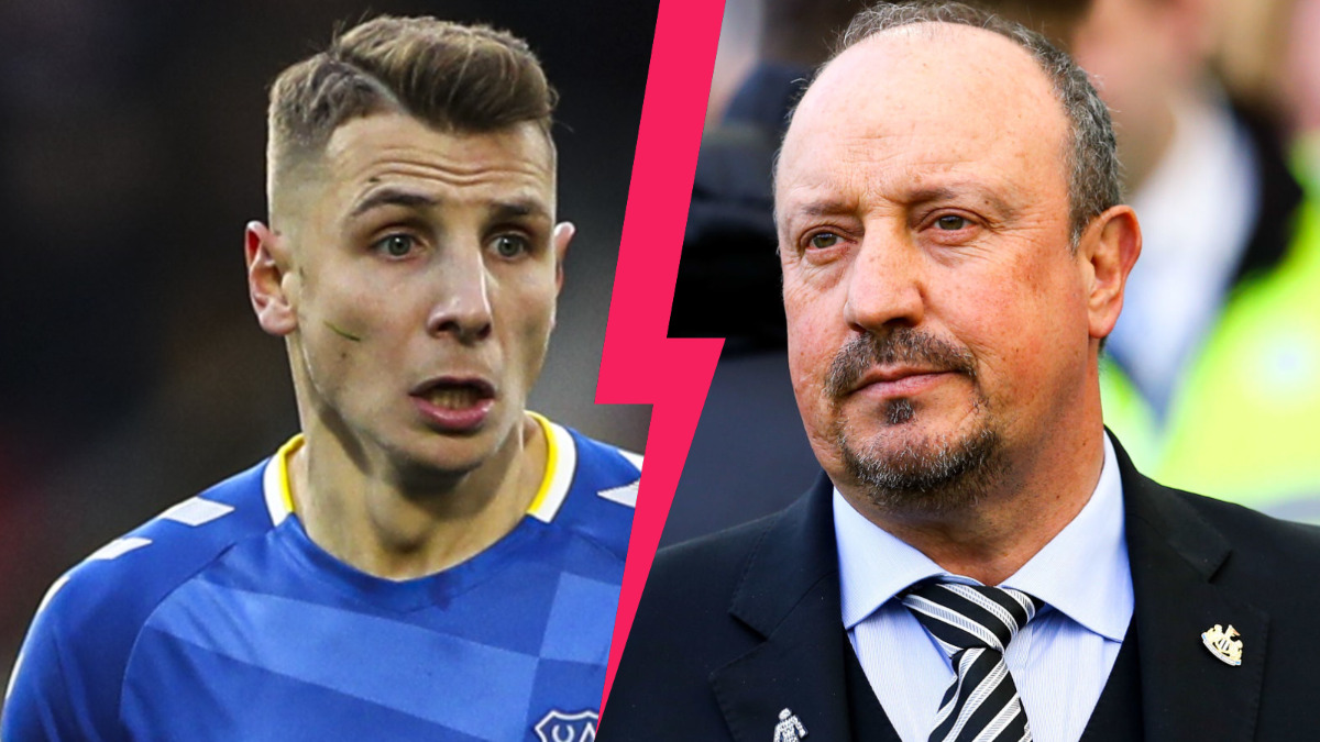 Everton : Benitez &quot;assume ses responsabilités&quot; après le départ de Digne