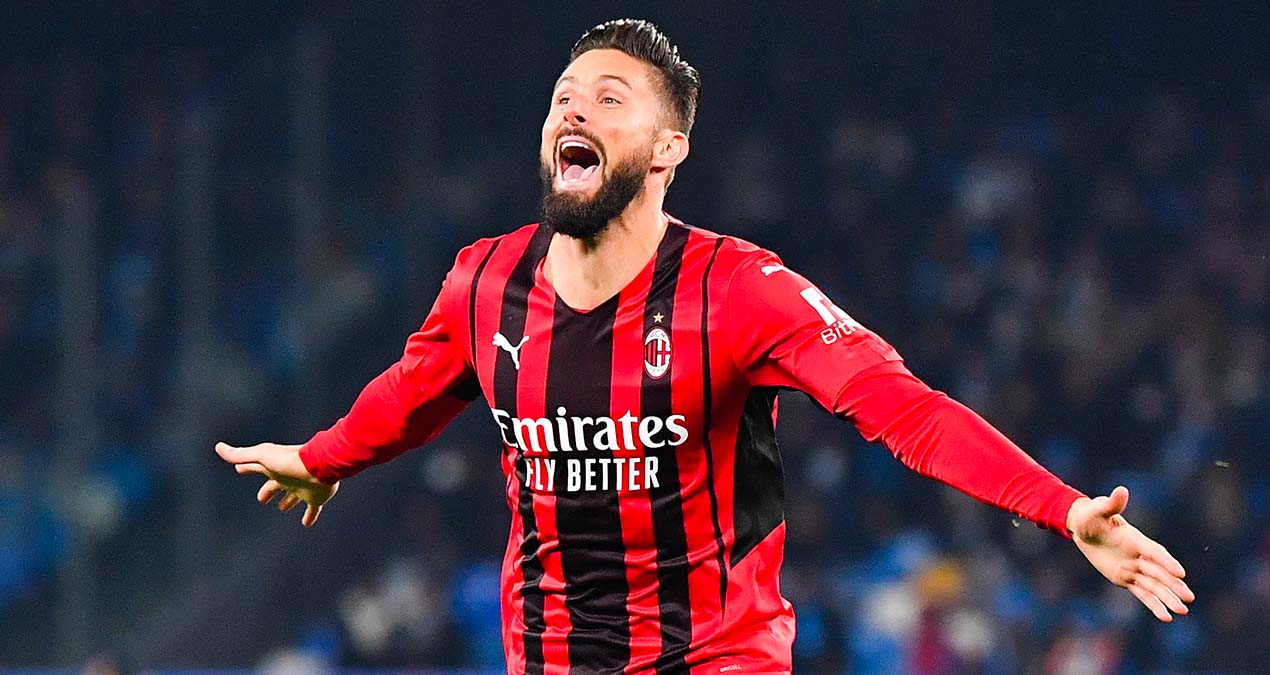 Serie A : Giroud, guide de l&#039;AC Milan vers le Scudetto