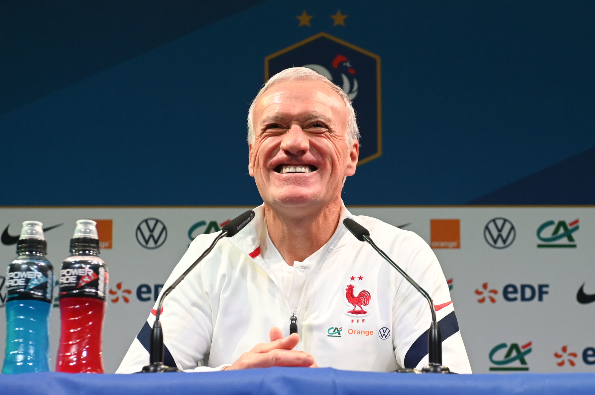 EdF : Didier Deschamps n&#039;est pas inquiet pour son avenir 
