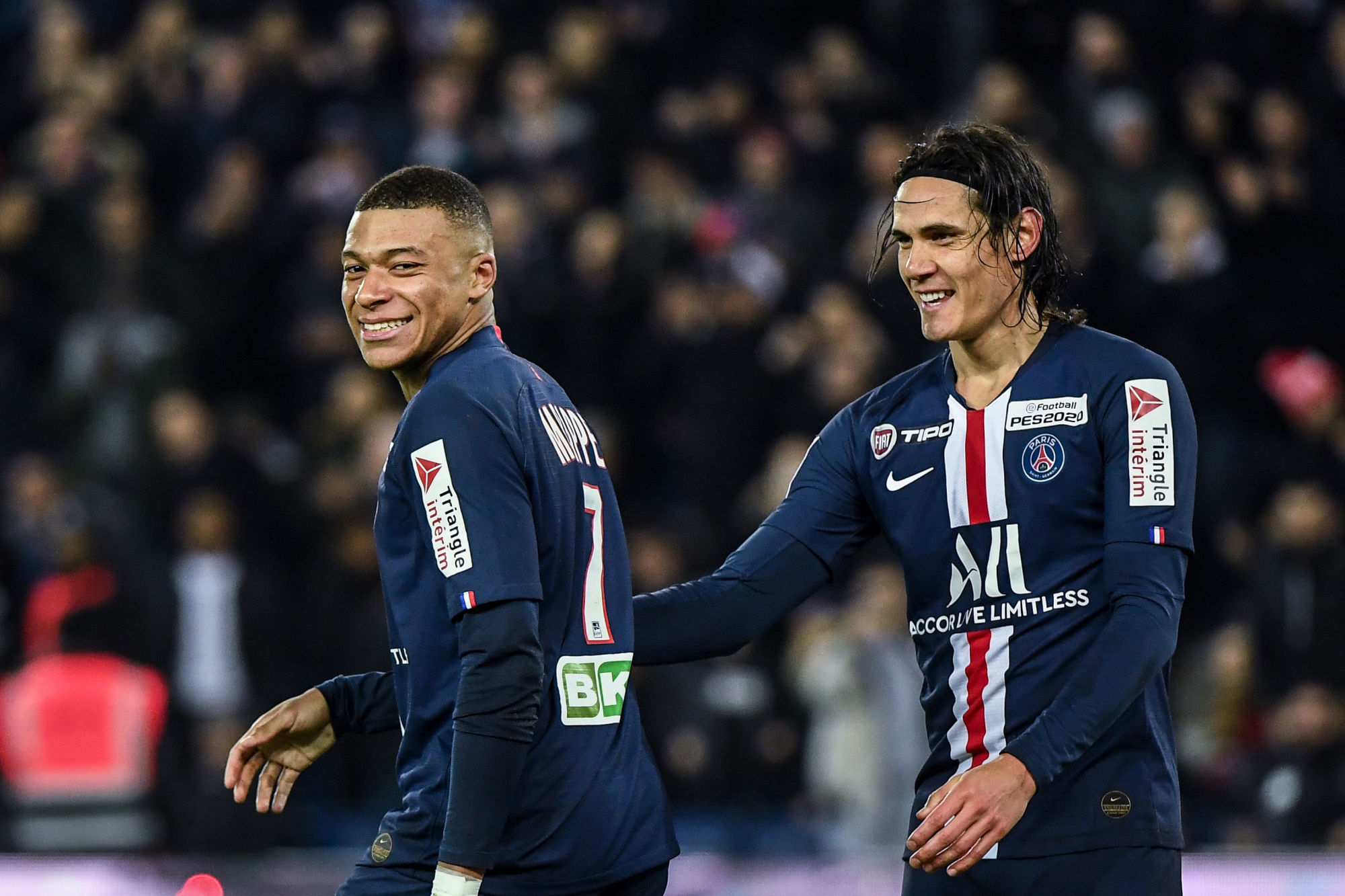 Kylian Mbappé devient déjà l&#039;égal d&#039;Edinson Cavani en Ligue des champions