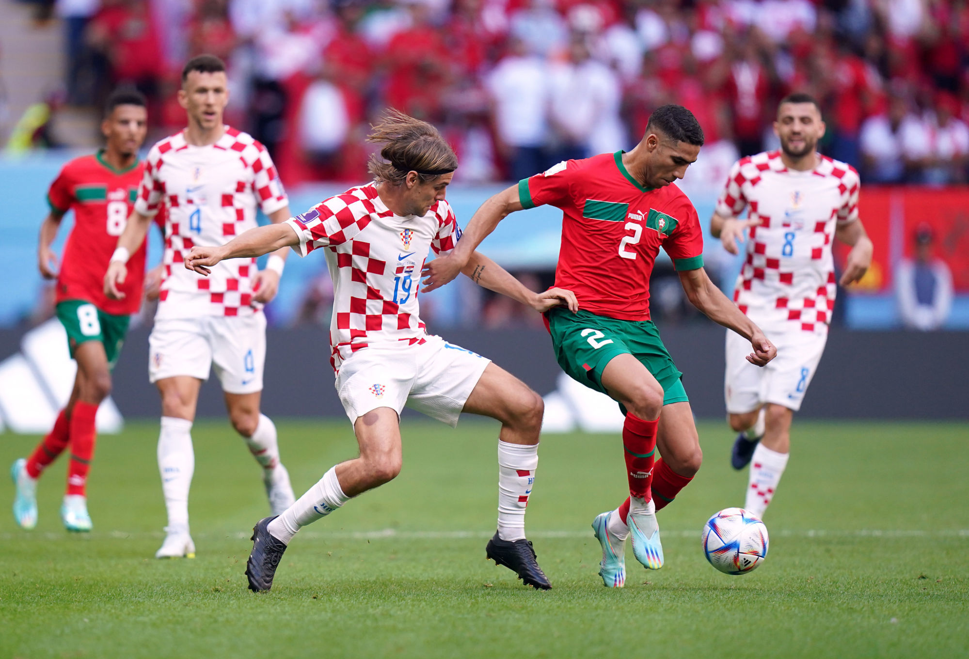 CDM 2022 : la Croatie accrochée d&#039;entrée par le Maroc