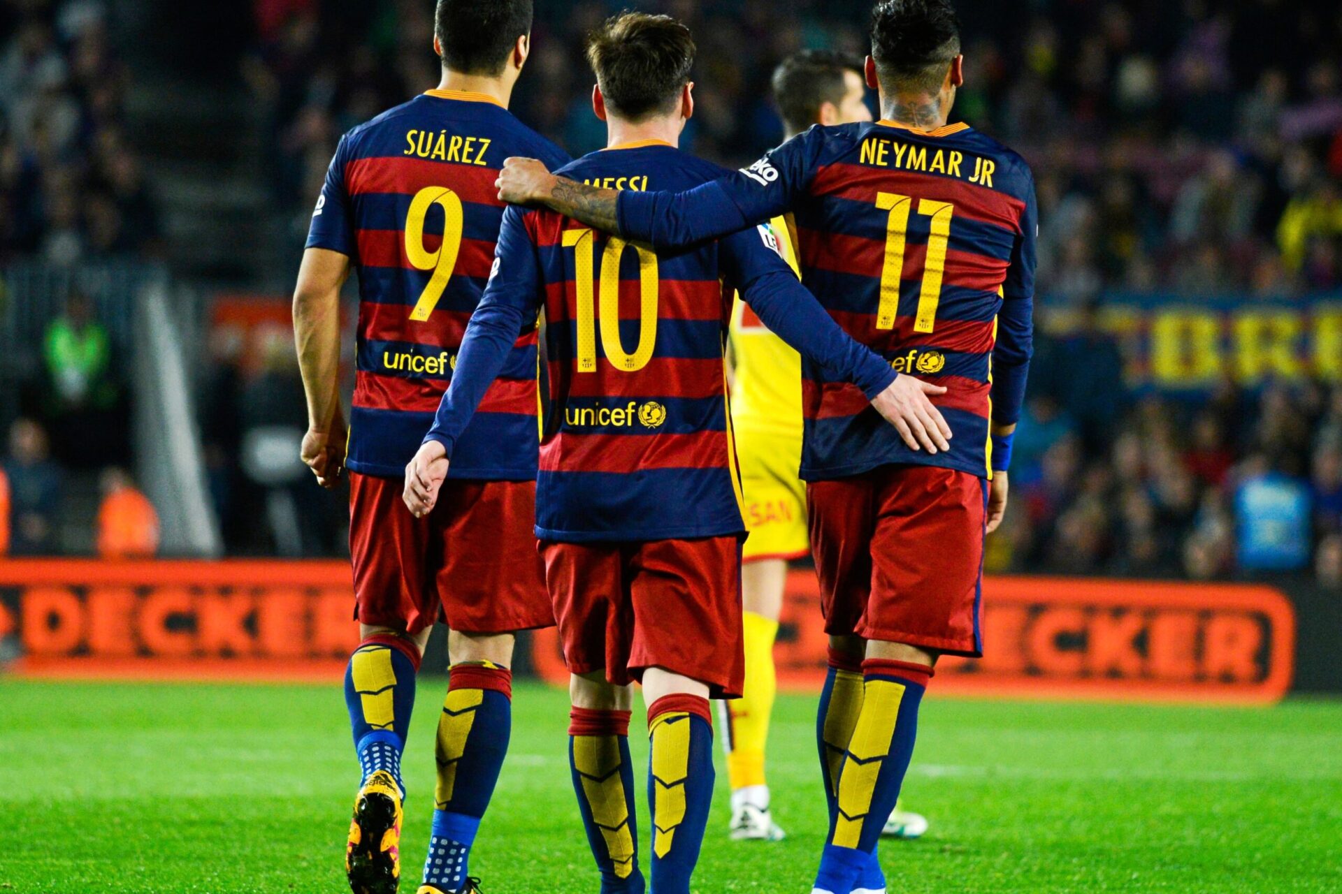 Messi, Suárez, Neymar, la fameuse MSN du Barça (Icon Sport)