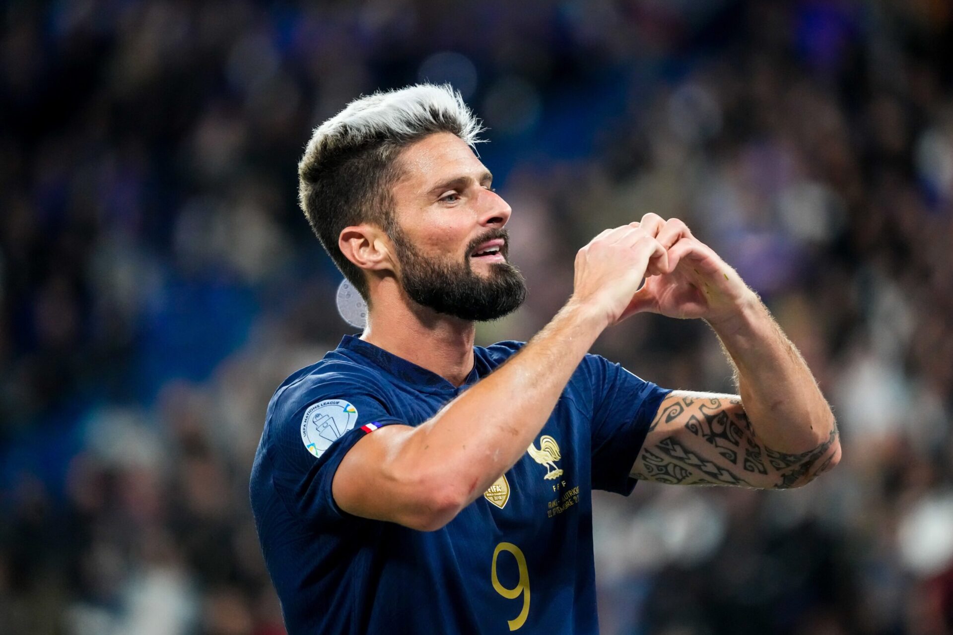 EdF : Olivier Giroud, 36 ans, toutes ses dents, mais toujours avec les Bleus