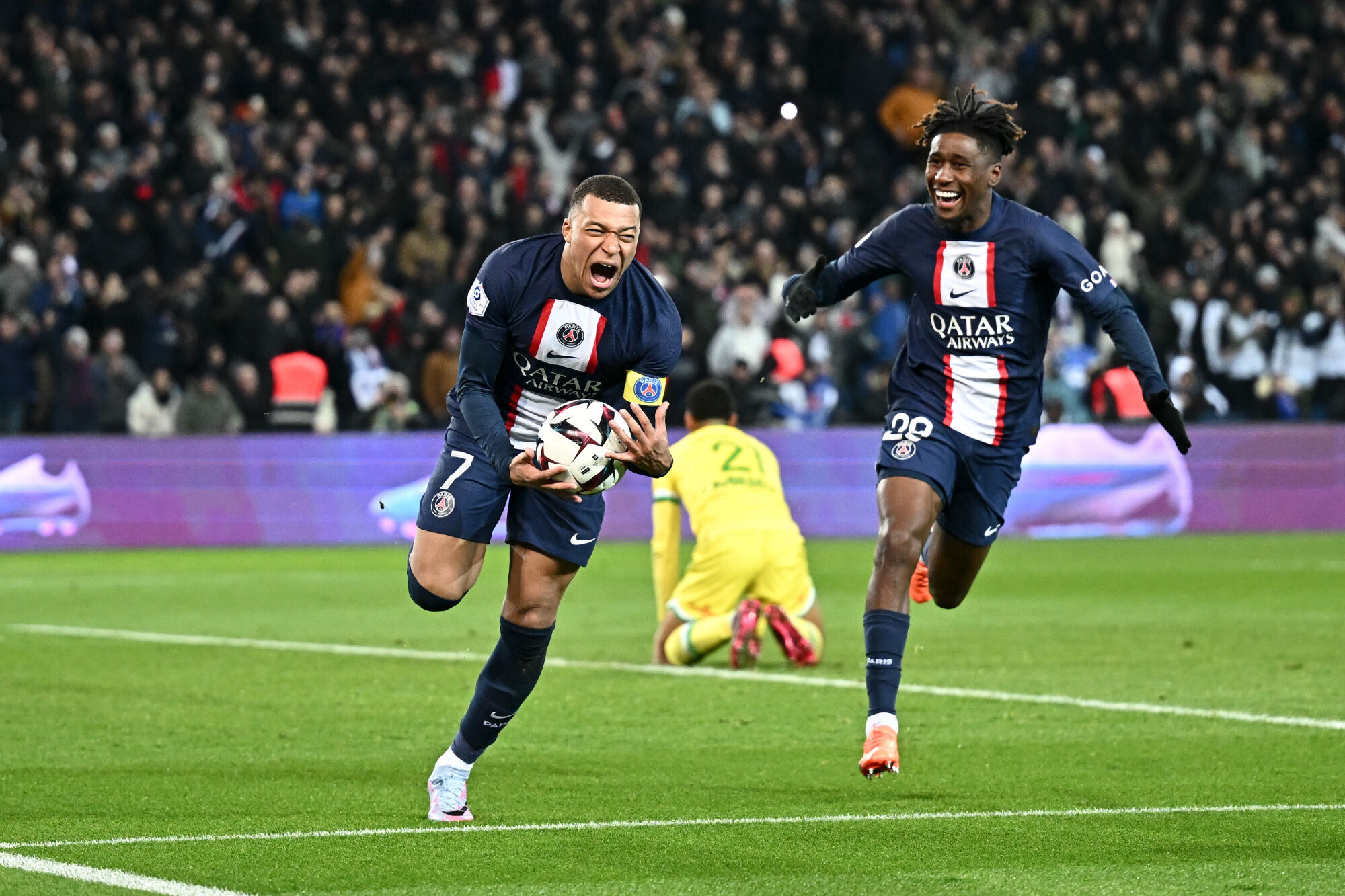 L1 (J26) : le PSG fait plier Nantes, Mbappé devient le meilleur buteur du club