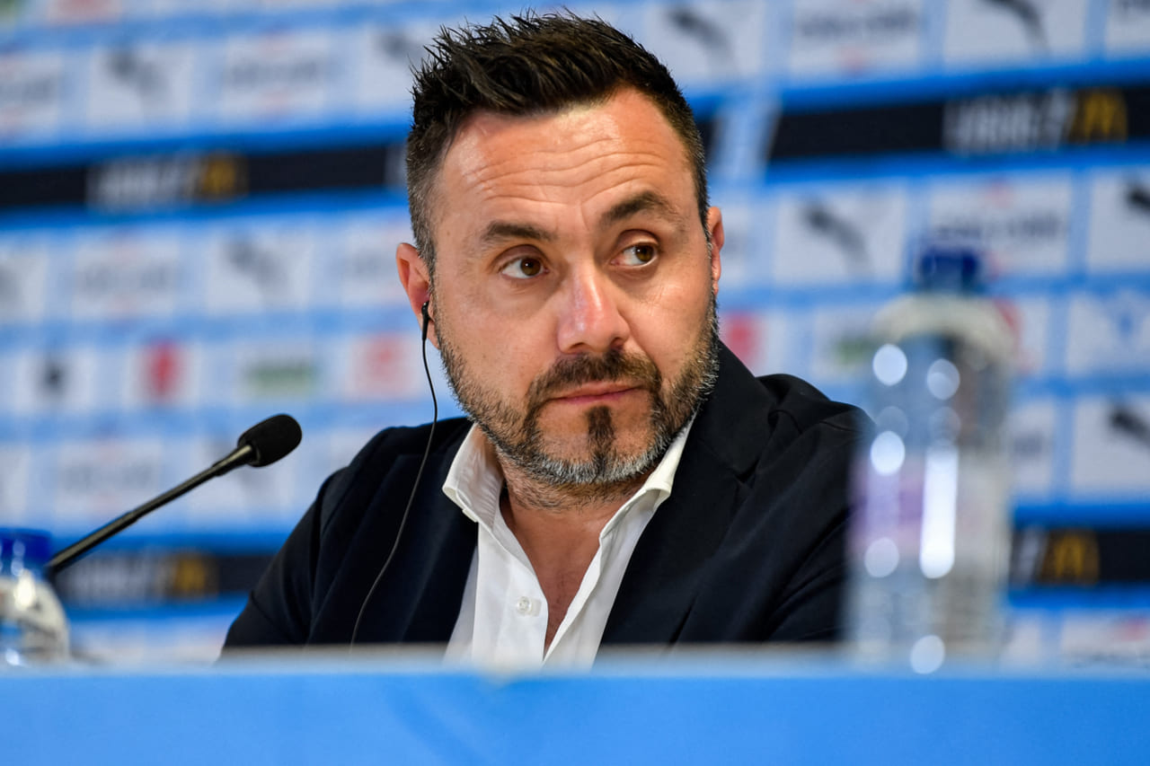 OM : En conférence de presse, Roberto De Zerbi se paye encore Véronique Rabiot