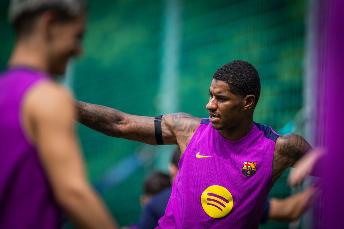 Hansi Flick ne voulait pas de Marcus Rashford au FC Barcelone